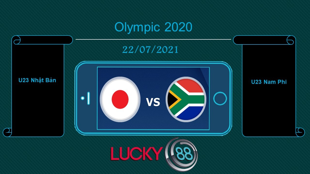 LUCKY88 U23 Nhật Bản vs U23 Nam Phi , Tip bóng đá miễn phí ngày 22/07/2021