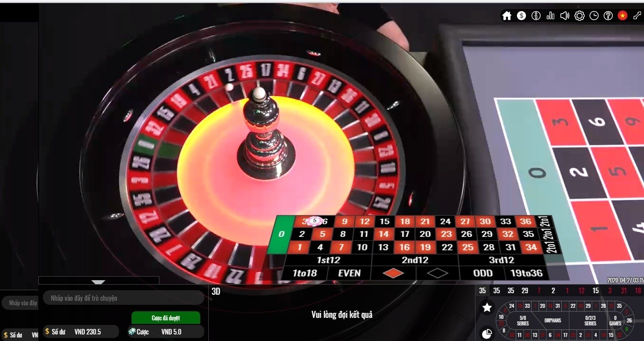 LUCKY88 Hướng dẫn chơi Roulette trong sòng Vivo Gaming nhà cái Lucky88