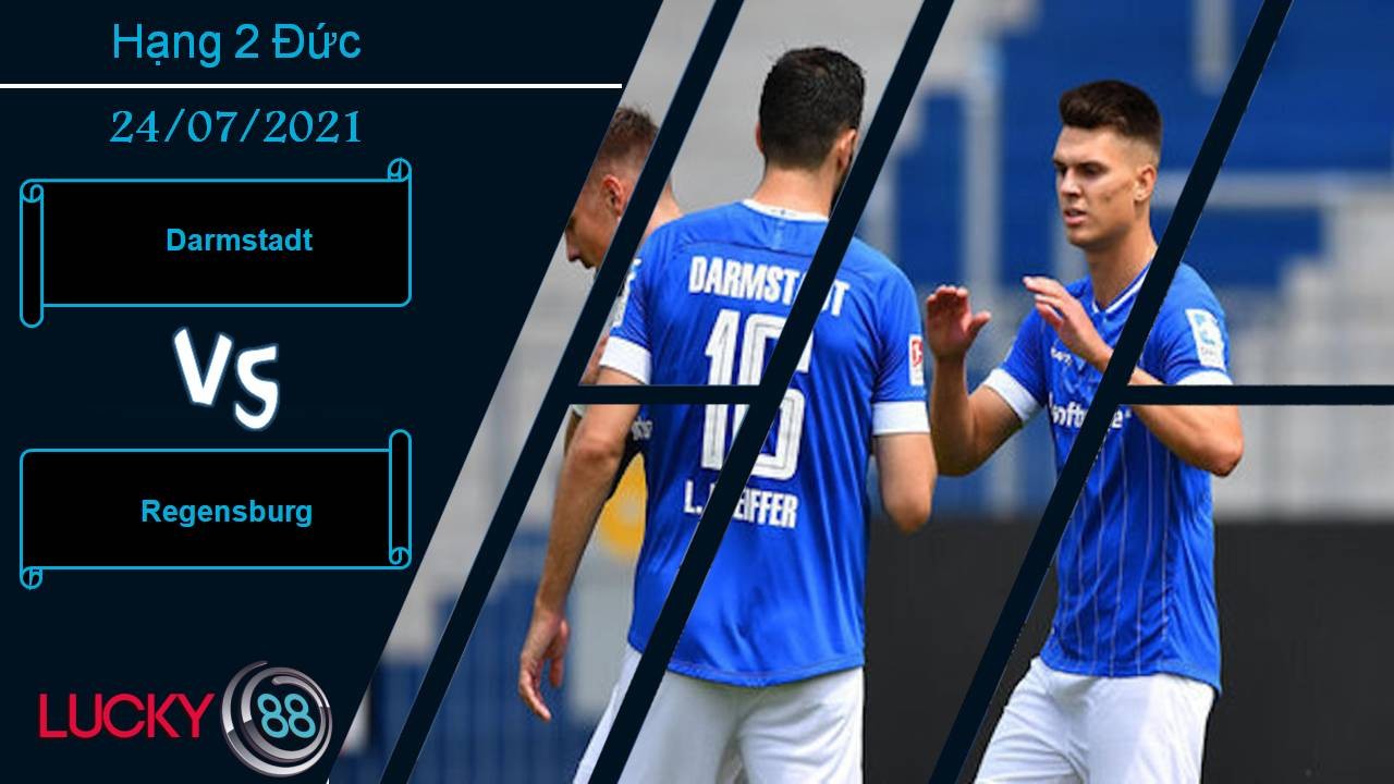 LUCKY88 Darmstadt vs Regensburg, Nhận định bóng đá 24/07/2021, Không dễ dàng